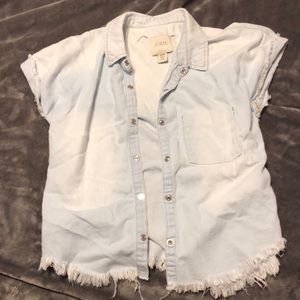 Guess Denim Button-Up Shirt